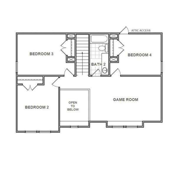2D floor plan layout of this home in Attwater, Waller, TX (Image 3). 2D floor plan layout of this home in Attwater, Waller, TX (Image 3).
