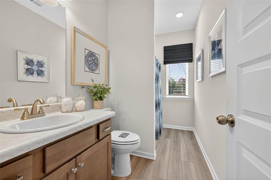 Furnished interior view inside a new home in Laurel Ridge, Rock Spring (Image 37).