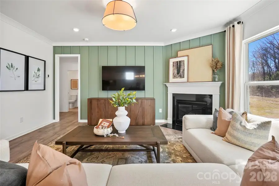 Furnished interior view inside a new home in Riverstone, Monroe (Image 11). Furnished interior view inside a new home in Riverstone, Monroe (Image 11).