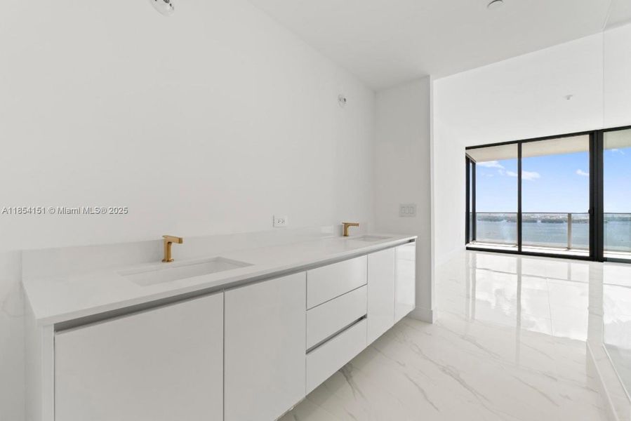 Furnished interior view inside a new home in , Miami (Image 13).