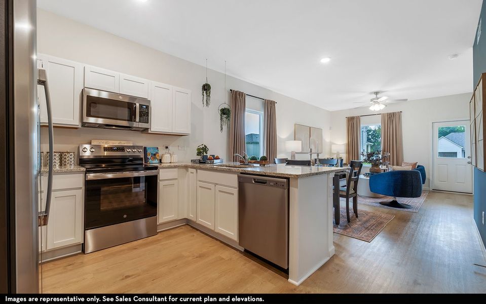 Furnished interior view inside a new home in Stonehenge, Manchester (Image 4).