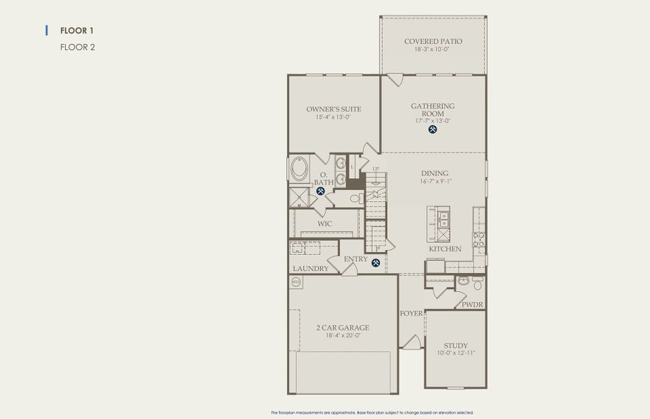 Jayton Floor Plan, Quick Move-In Home, Floor 1