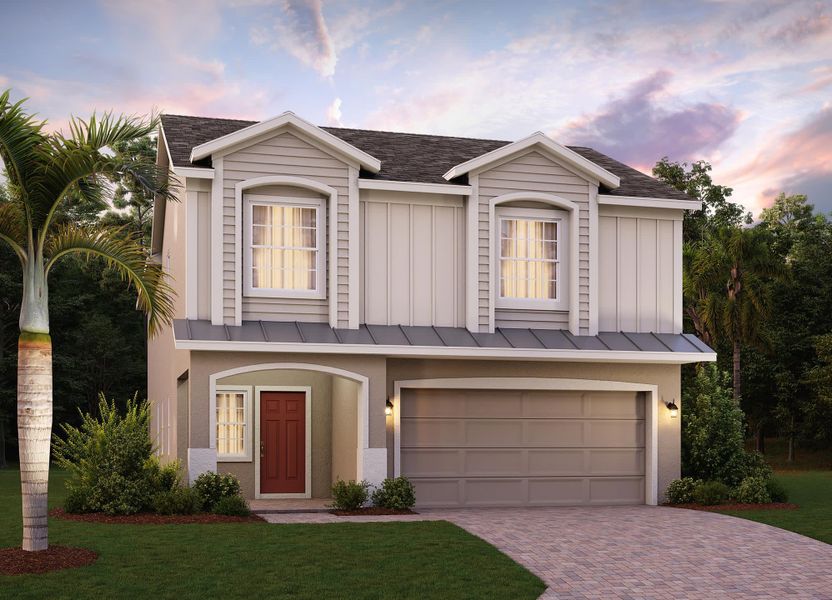 Elevation 2 with Optional Cladding - Vero in Florida by Landsea Homes