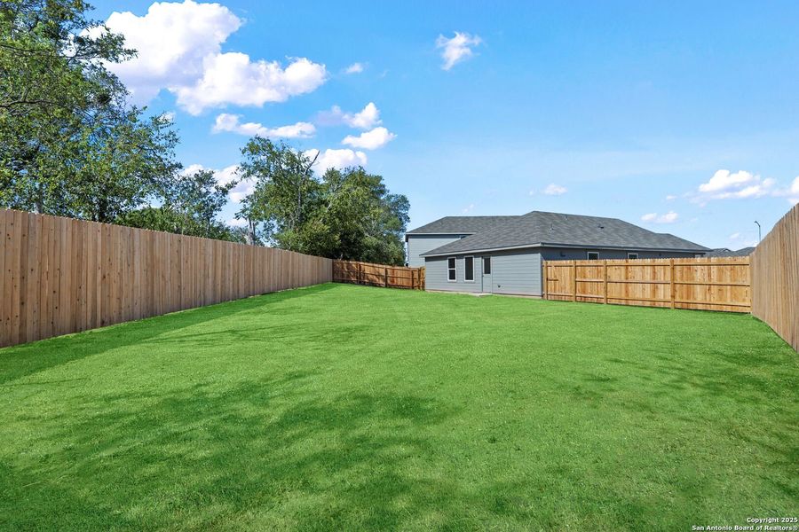 Exterior details and patio area of a home in Torian Village: Watermill Collection, San Antonio (Image 2). Exterior details and patio area of a home in Torian Village: Watermill Collection, San Antonio (Image 2).