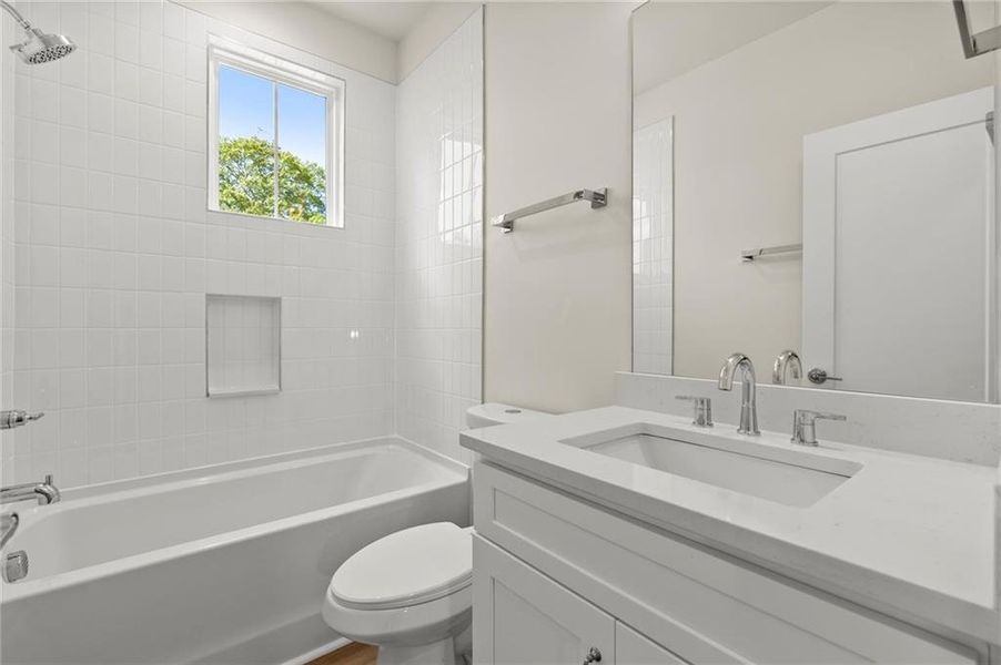 Furnished interior view inside a new home in , Atlanta (Image 16). Furnished interior view inside a new home in , Atlanta (Image 16).