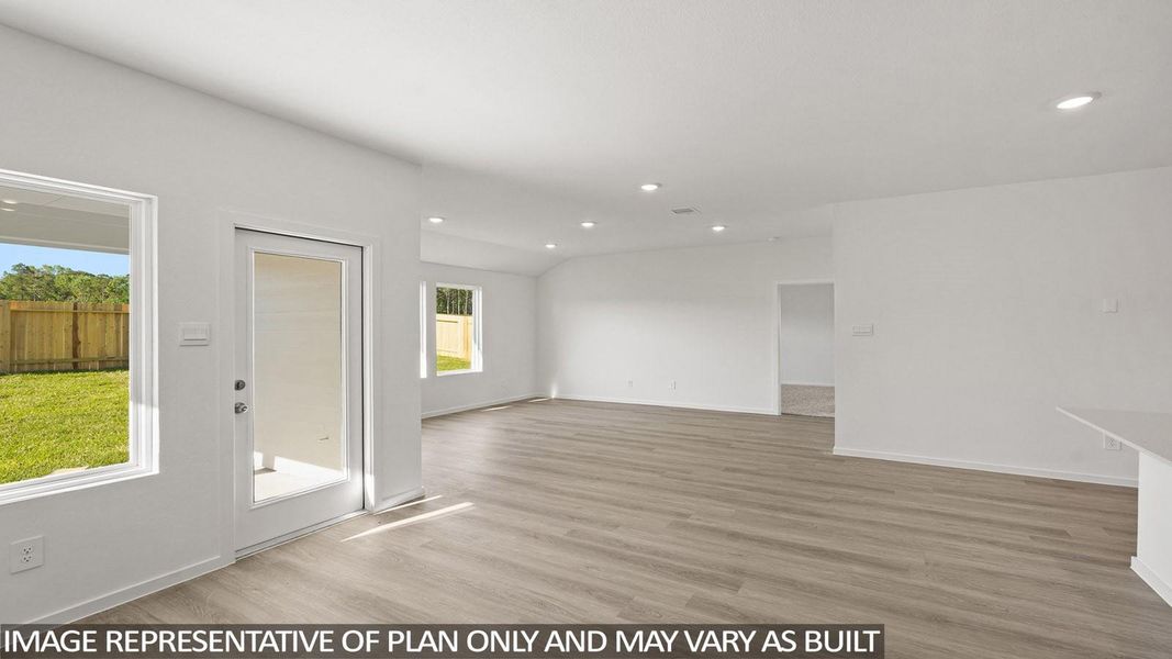 Spacious, unfurnished interior of a new home in Grand Pines, Magnolia (Image 8).