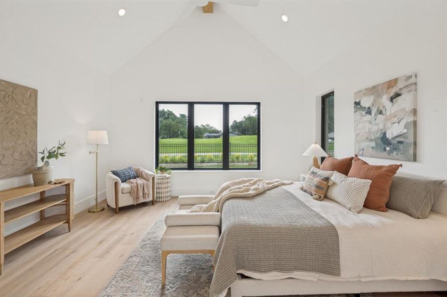 Furnished interior view inside a new home in , Farmers Branch (Image 9).