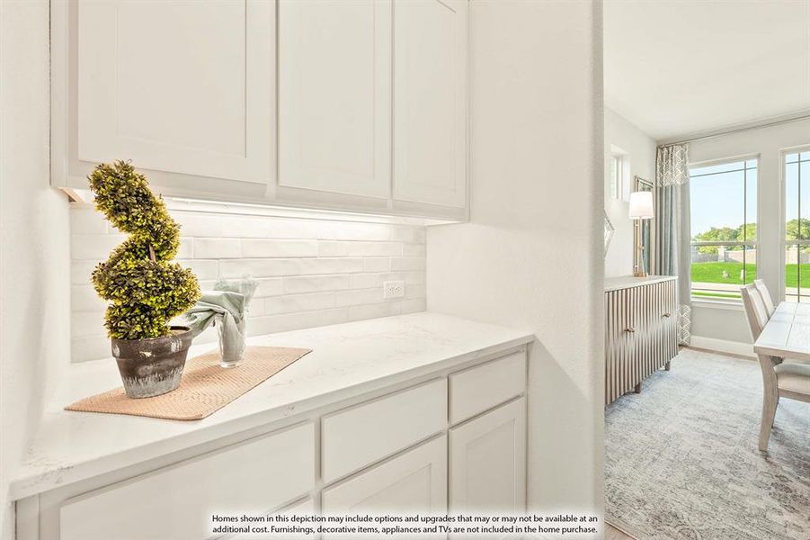 Furnished interior view inside a new home in West Crossing, Anna (Image 30).