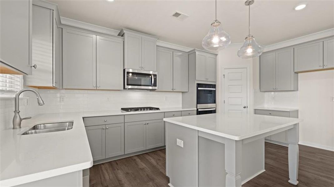 Furnished interior view inside a new home in Westland, Bogart (Image 17). Furnished interior view inside a new home in Westland, Bogart (Image 17).