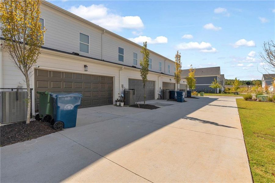 Exterior details and patio area of a home in , Atlanta (Image 3). Exterior details and patio area of a home in , Atlanta (Image 3).
