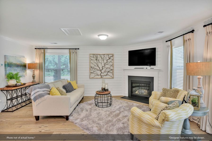 Furnished interior view inside a new home in Pinecrest, West Columbia (Image 13).