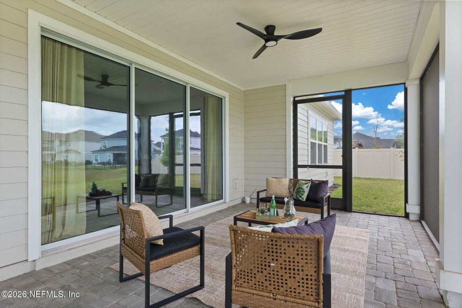 Exterior details and patio area of a home in , St. Augustine (Image 35).