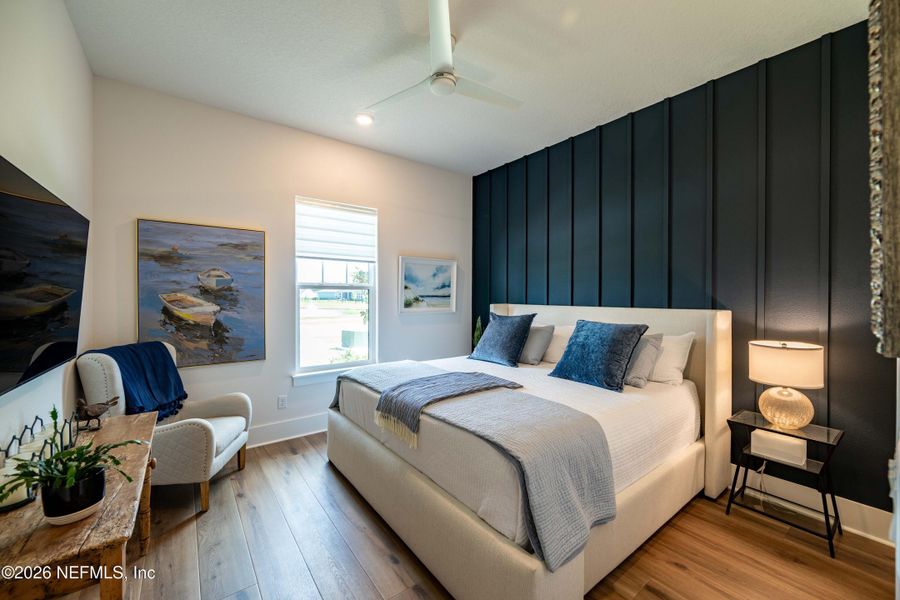 Furnished interior view inside a new home in , St. Johns (Image 52).