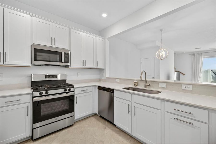 Furnished interior view inside a new home in , Punta Gorda (Image 12).