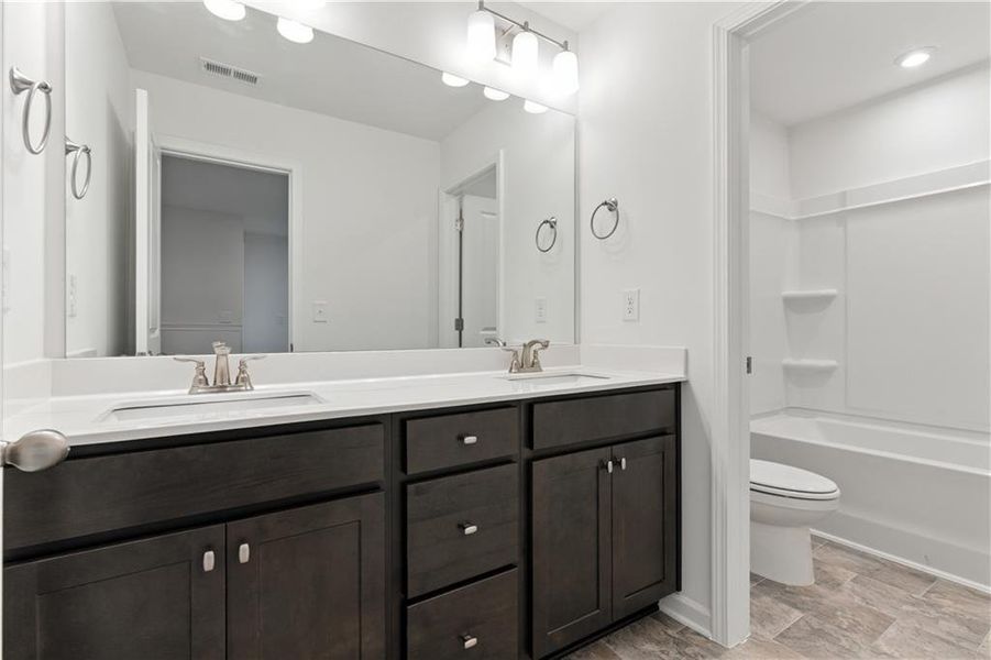 Furnished interior view inside a new home in Maple Village, Adairsville (Image 11).