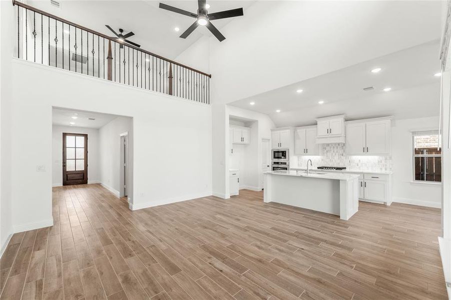 Furnished interior view inside a new home in Creekview Meadows, Celina (Image 31).