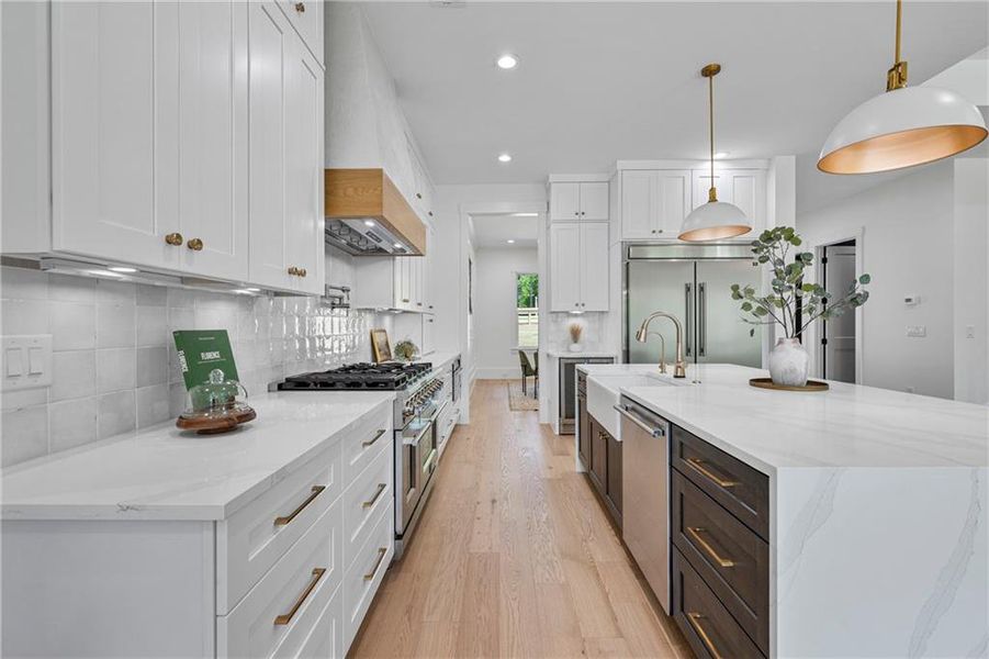 Furnished interior view inside a new home in , Lawrenceville (Image 7).