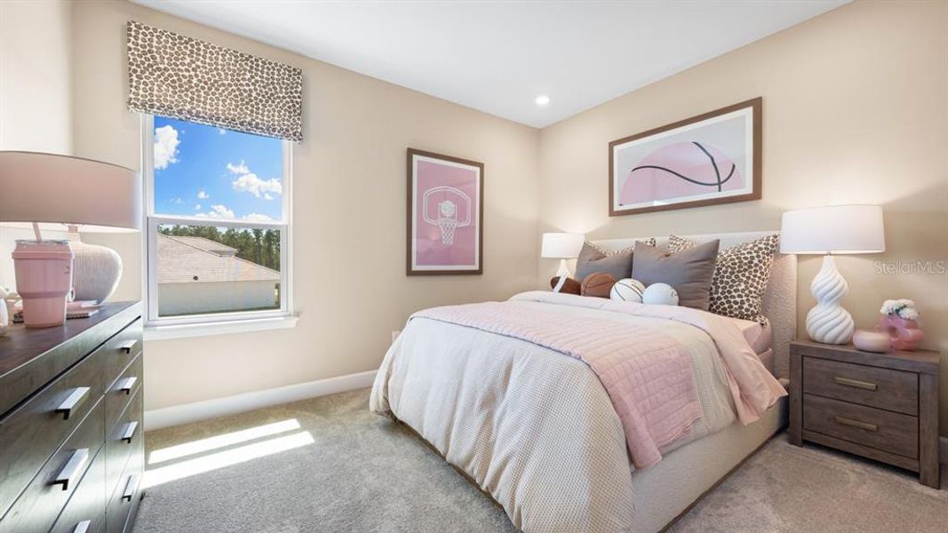 Furnished interior view inside a new home in Hammock at Two Rivers, Zephyrhills (Image 20).
