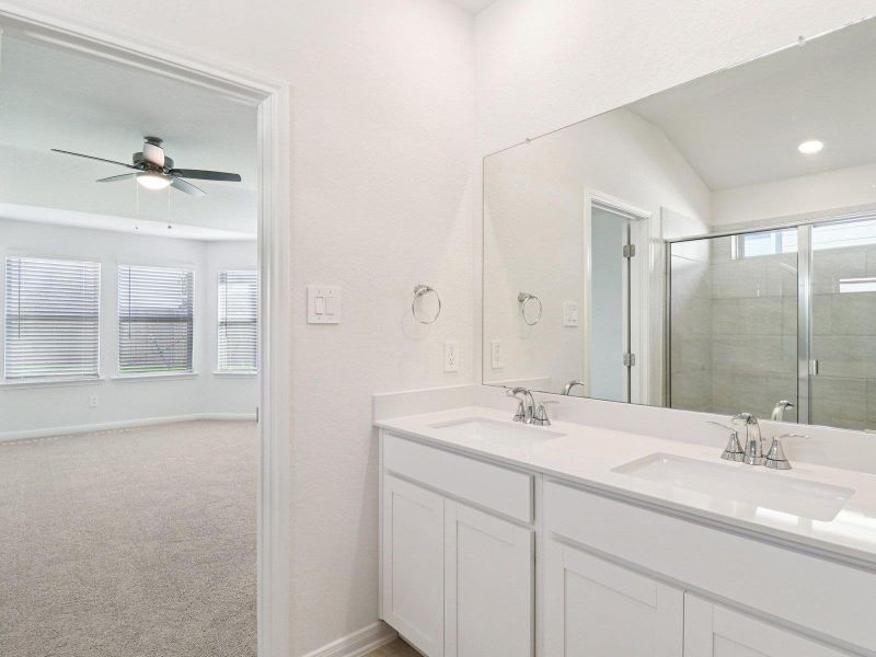 Photo is not of the actual home, but is an inspirational photo of builder’s model home and may depict options, furnishings, and/or decorator features that are not included