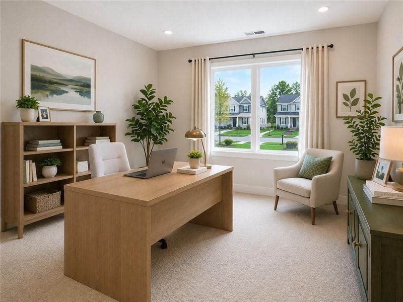 Furnished interior view inside a new home in , Emerson (Image 6).