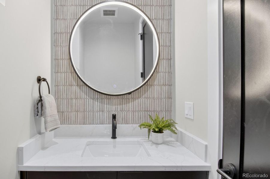 Furnished interior view inside a new home in , Denver (Image 19). Furnished interior view inside a new home in , Denver (Image 19).