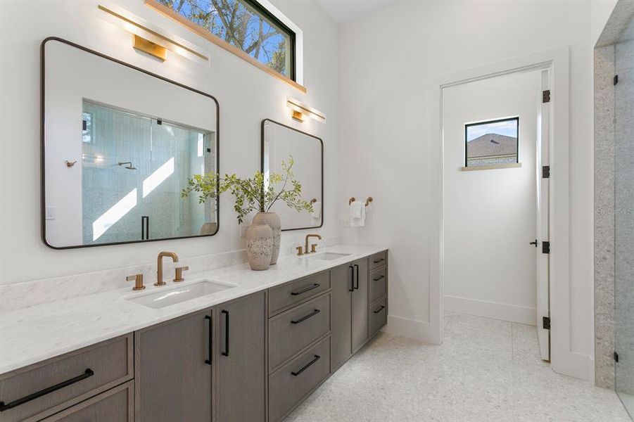 Furnished interior view inside a new home in , Tampa (Image 55). Furnished interior view inside a new home in , Tampa (Image 55).