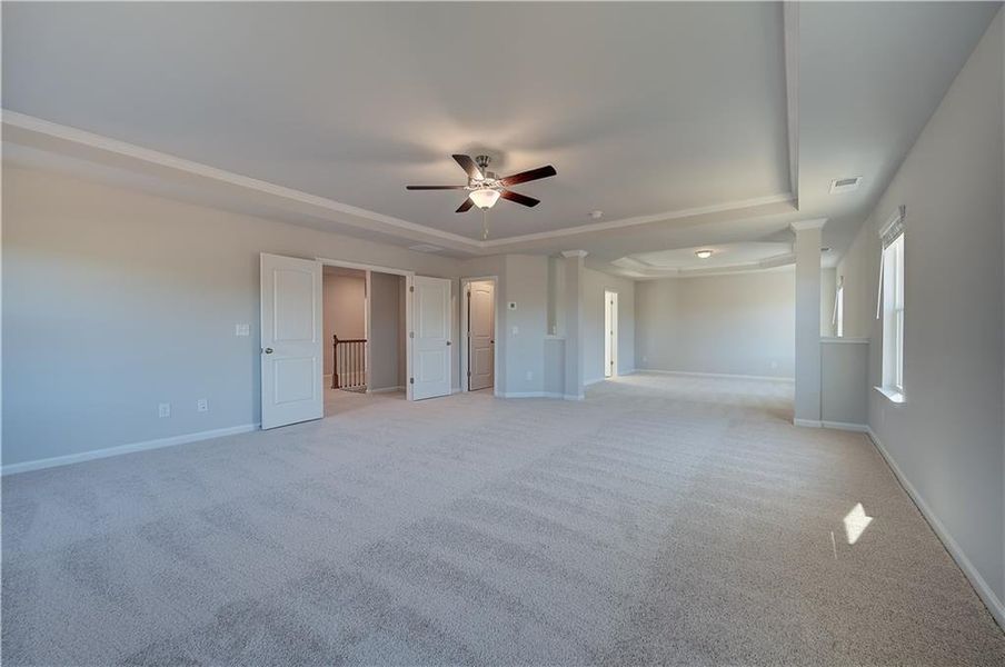 Spacious, unfurnished interior of a new home in Chapel Hill, Newnan (Image 12). Spacious, unfurnished interior of a new home in Chapel Hill, Newnan (Image 12).