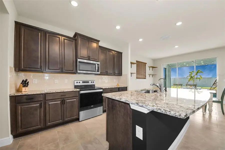 Furnished interior view inside a new home in Mangrove Manor, Apollo Beach (Image 10). Furnished interior view inside a new home in Mangrove Manor, Apollo Beach (Image 10).