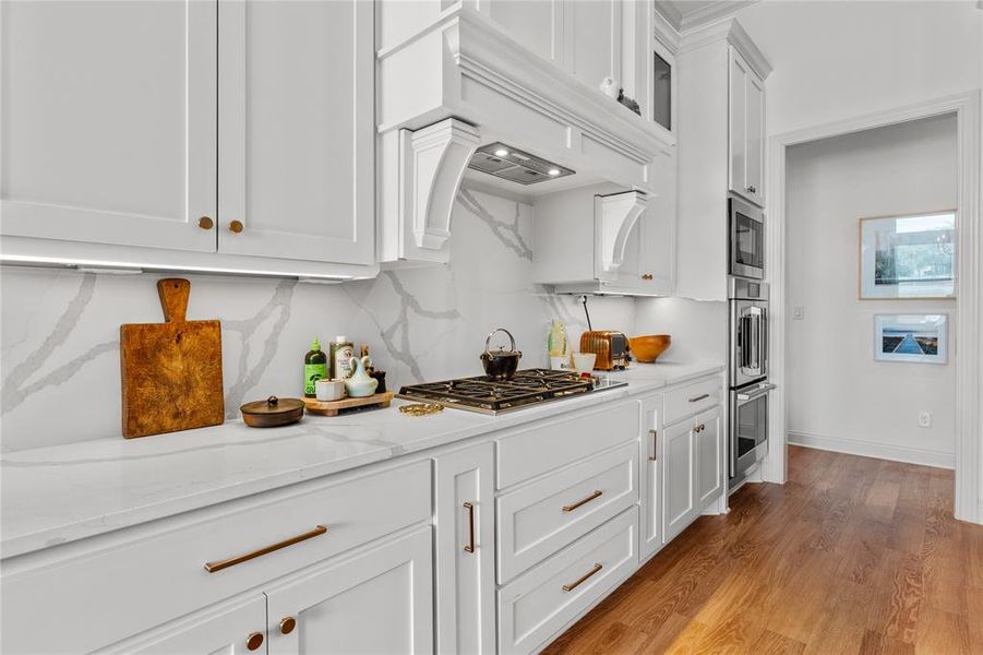 Furnished interior view inside a new home in , Woodway (Image 28).