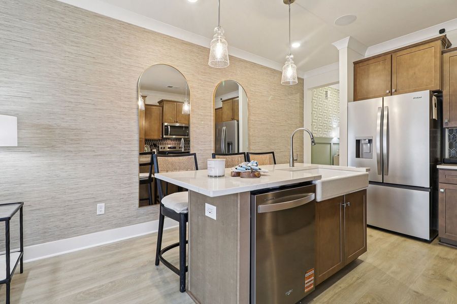 Furnished interior view inside a new home in Walkers Trail, Lexington (Image 11).