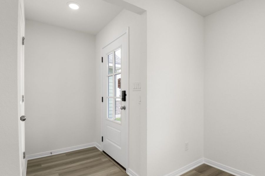 Representative unfurnished interior of a home built from the Pecan by Pacesetter Homes in Blanco Vista, San Marcos (Image 29).