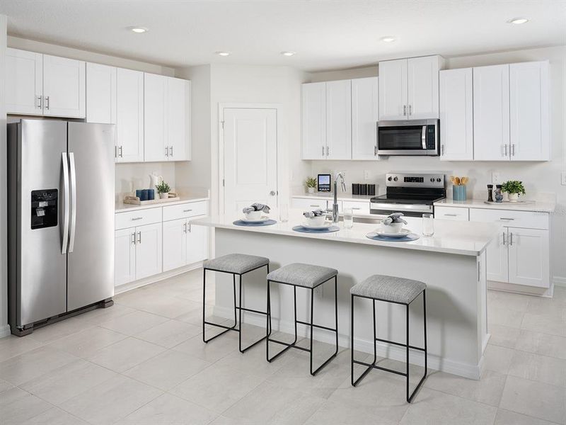 Furnished interior view inside a new home in Magnolia Bay - Classic Series, Nokomis (Image 4).