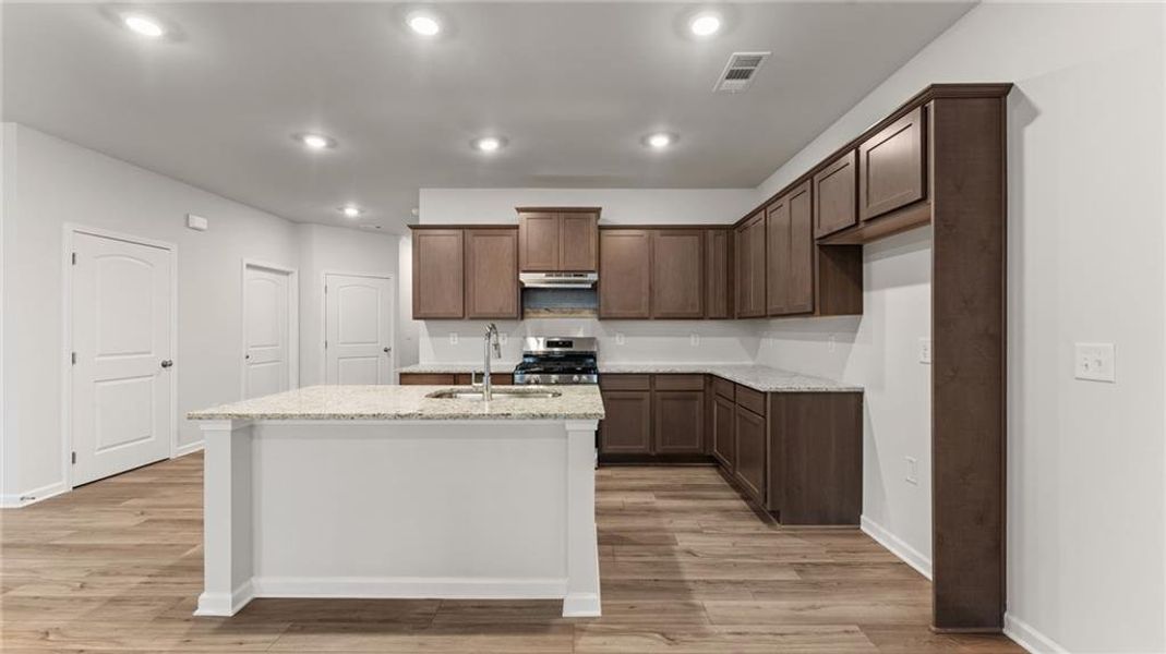 Furnished interior view inside a new home in Villages at Cedar Hill, Dallas (Image 5).