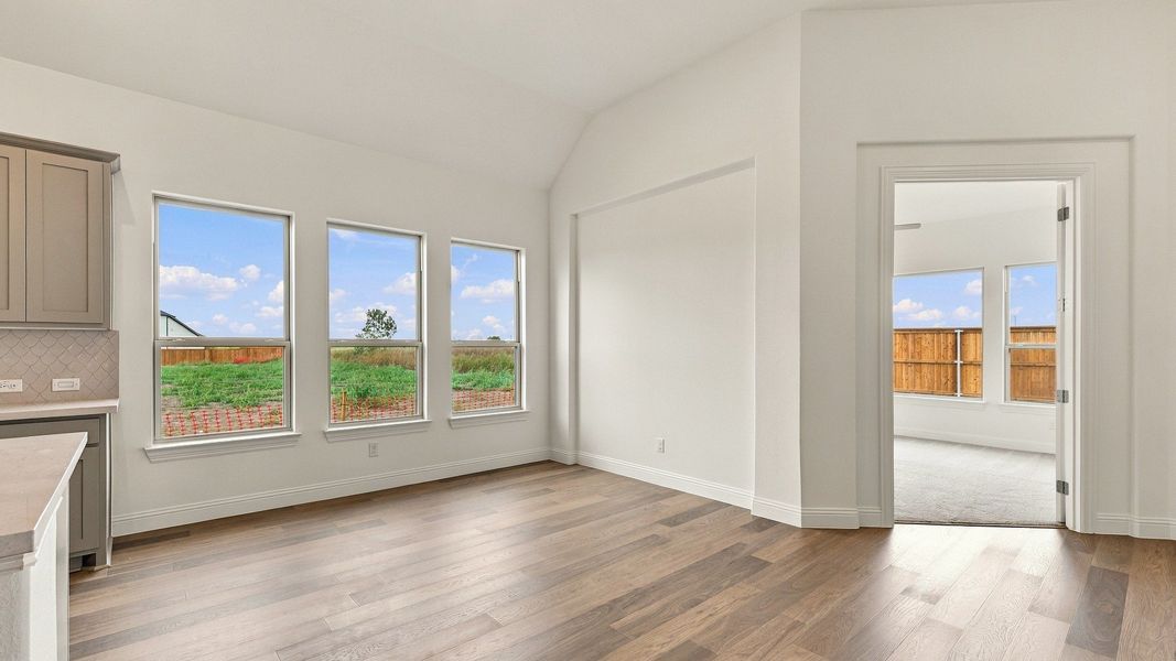 Furnished interior view inside a new home in Green Meadows Classic, Celina (Image 18).
