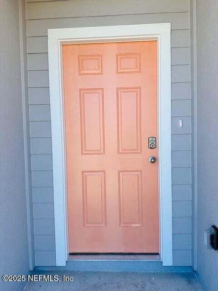 Exterior details and patio area of a home in Rookery, Green Cove Springs (Image 2).