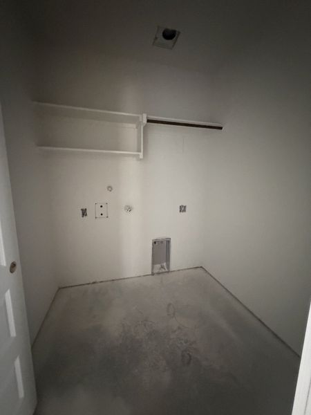 Laundry/Utility Room - Construction Update 9.16 Laundry/Utility Room - Construction Update 9.16