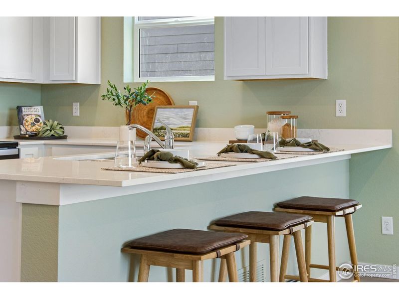Furnished interior view inside a new home in Tailholt, Severance (Image 12).