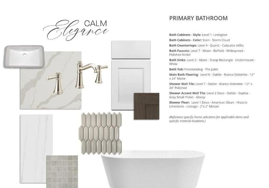 Fannin A selection sheet