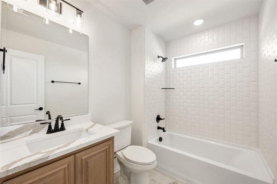 Furnished interior view inside a new home in Mockingbird Heights, Midlothian (Image 17).