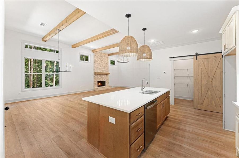 Furnished interior view inside a new home in , Jefferson (Image 8).