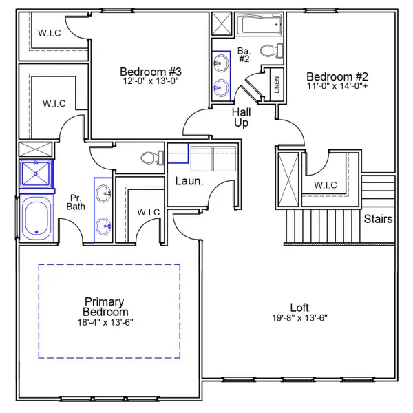 2D floor plan layout of this home in Ellington, Elgin, SC (Image 3). 2D floor plan layout of this home in Ellington, Elgin, SC (Image 3).