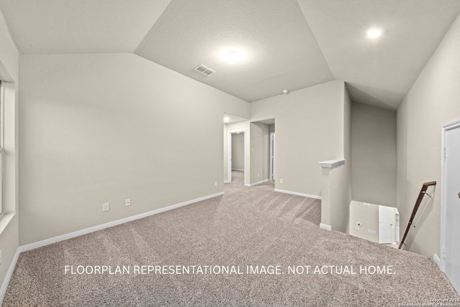 Spacious, unfurnished interior of a new home in Greenspoint Heights, Seguin (Image 16).