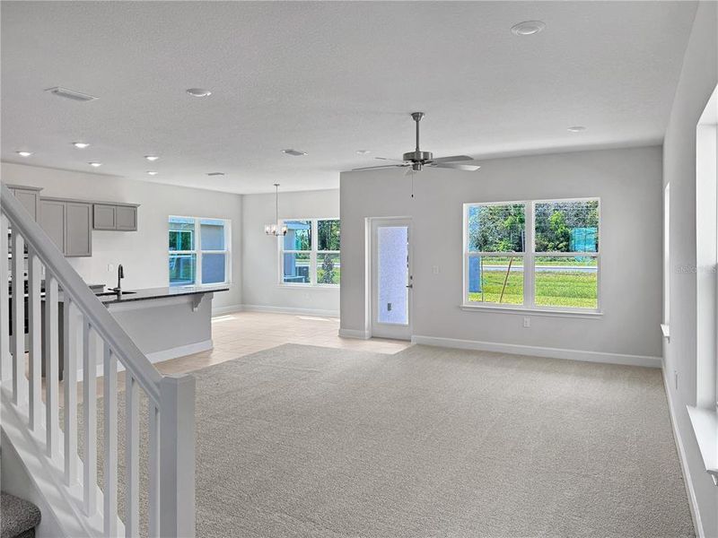 Spacious, unfurnished interior of a new home in Harmony Central, St. Cloud (Image 7). Spacious, unfurnished interior of a new home in Harmony Central, St. Cloud (Image 7).