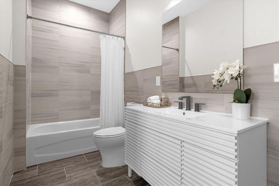 Furnished interior view inside a new home in , Rotonda West (Image 23).