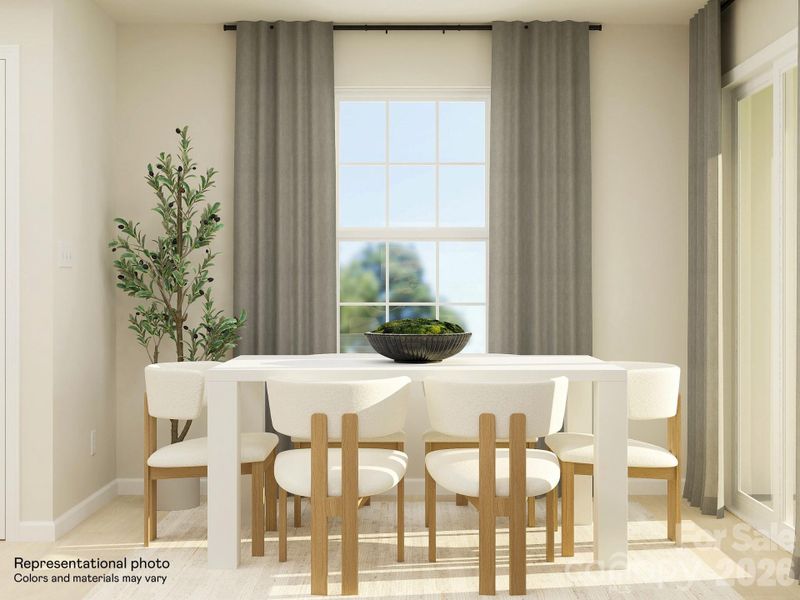 Furnished interior view inside a new home in The Vines, Charlotte (Image 5). Furnished interior view inside a new home in The Vines, Charlotte (Image 5).