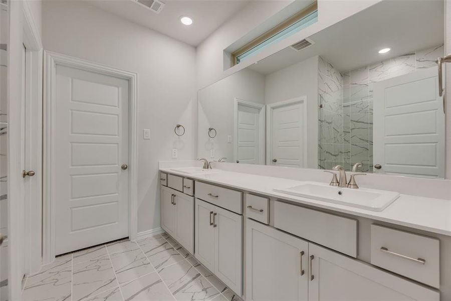 Furnished interior view inside a new home in Villages of Hurricane Creek, Anna (Image 7).