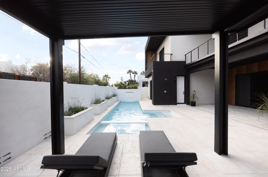 Covered from Kitchen Covered from Kitchen