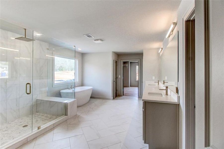 Furnished interior view inside a new home in , Conyers (Image 13).