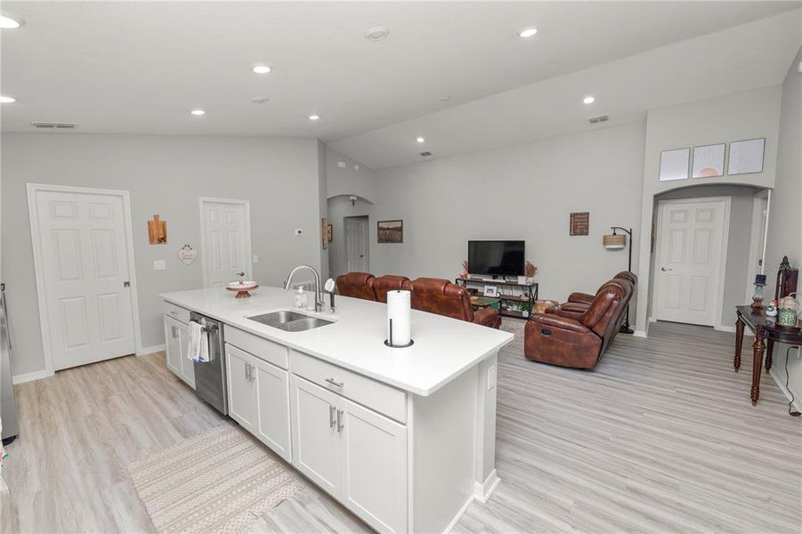 Furnished interior view inside a new home in , Mulberry (Image 18). Furnished interior view inside a new home in , Mulberry (Image 18).