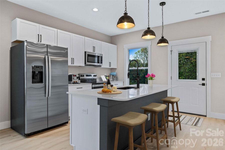 Furnished interior view inside a new home in , Alexander (Image 9).